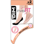 2x Meias invisíveis Invisi Fit - Preto